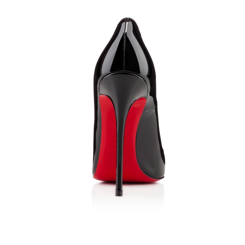 Christian Louboutin Black Patent Leather Heels - Picture 4 of 11
